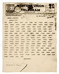 Zimmermann Telegram, 1917 - Stock Image - C043/8336 - Science Photo Library
