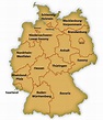 Map of German States