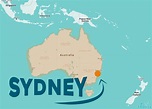 Where Is Sydney Australia Located On The World Map - United States Map