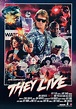 Original They Live Movie Poster - Vintage Movie Poster - John Carpenter