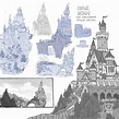 A castle design for a new manga special in my Mondo Mango series. I ...