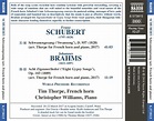 C.M.D. - Schubert: Schwanengesang; Brahms: Acht Zigeunerlieder | CD