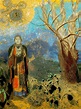 The Buddha by Odilon Redon (French), pastels, genre: Symbolism, 1906 ...