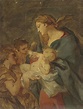 Charles-Joseph Natoire (Nîmes 1700-1777 Castel Gandolfo) , The Virgin ...