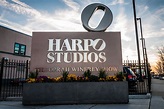 Oprah Winfrey Harpo Studios Sign In Chicago Stock Photo - Download ...