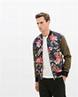 Zara Floral Jacket in Natural for Men | Lyst