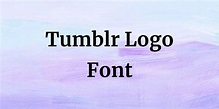 Tumblr Logo Font Free Download