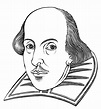 William Shakespeare Drawing Sketch Coloring Page