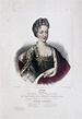 Portrait of Princess Charlotte of Brunsw - P.F. Borel