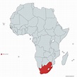 Mapa de África + Mapas individuais dos 54 Países