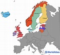 Regions Of Europe - WorldAtlas