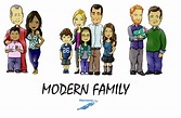A drawing I made of Modern Family.