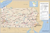 Printable Pennsylvania Map