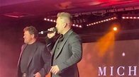 Michael ball and Alfie boe - Blackpool 2022 - the gambler - YouTube