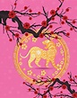 Happy Chinese new year 2022 - year of the Tiger. Lunar New Year banner ...