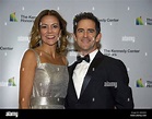 Andy Blankenbuehler and his wife, Elly, arrive for the formal Artist's ...