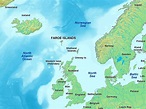 Map of Faroe Islands In Europe • Mapsof.net