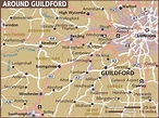 Map of Guildford