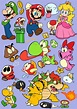 Dibujos De Personajes De Mario Bros - Reverasite