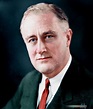 Colors for a Bygone Era: Franklin D. Roosevelt (1882 - 1945). 32nd U.S ...