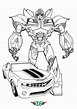 Bumble Bee Transformer Coloring Page For Kids - TSgos.com