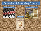 PPT - Primary and Secondary Sources PowerPoint Presentation, free ...