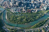 Aerial Photo | Prince's Island Park, Calgary