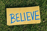 Ted Lasso BELIEVE sign — Artness! by Justin Brown