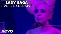 Lady Gaga - Speechless (Live At The VEVO Launch Event) - YouTube