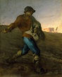 Reproducciones De Pinturas el sembrador de Jean-François Millet (1814 ...