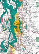 Mapas Detallados de Seattle para Descargar Gratis e Imprimir