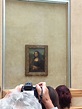 The real Mona Lisa painting in the Louvre Museum in Paris | 모나리자, 루브르, 박물관