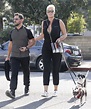 Brigitte Nielsen walks arm-in-arm with husband | Daily Mail Online