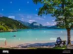 Österreich, Salzburger Land, Salzkammergut, Fuschl am See, See ...