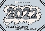 2022 Feliz Año Nuevo - Dibujo #1559 - Dibujalia - Los mejores dibujos ...
