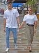 Stephanie Davis, 26, strolls hand in hand with beau Owen Warner, 19 ...