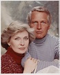 Paul Newman and wife Joanne Woodward