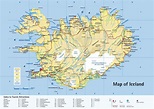 Mapas de Islandia | Mapa carreteras Islandia | Mapa turístico