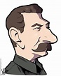 Joseph Stalin (Cartoon Caricature)