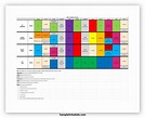 Free Rotation Schedule Template
