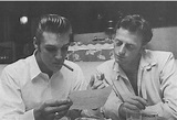Elvis Presley and Red West 1956