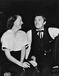 Robert Mitchum spends some time with his wife Dorothy on the set of The ...