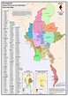 Myanmar Map With States - Real Map Of Earth