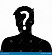 Anonymous Man Profile Picture Stock Illustration - Illustration of ...
