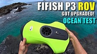 QYSEA FIFISH P3 Underwater 4K ROV Drone Review - Part 4 (UPGRADED!) SEA ...