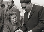 Ingrid Bergman and Roberto Rossellini on the set of Journey to Italy ...