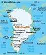 Map of Greenland - Greenland Map, Map Greenland, - Worldatlas.com