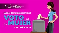 El voto de la mujer en México | Banco del Bienestar, Sociedad Nacional ...