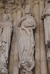 Statue of Urraca of Portugal, Queen-consort of Spain, in Cathedral of Tui, Tui, Galicia, Spain ...