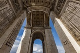 Cúpula Del Arco Del Triunfo, Atracción Turística En París, Franc Foto ...